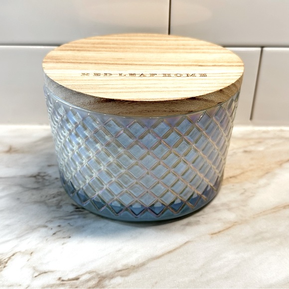 red leaf home Accents Fig And Magnolia Scented 3wick Jar Candle Red